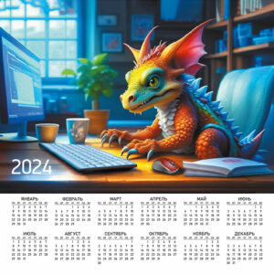 Сезон календарей 2024 открыт!