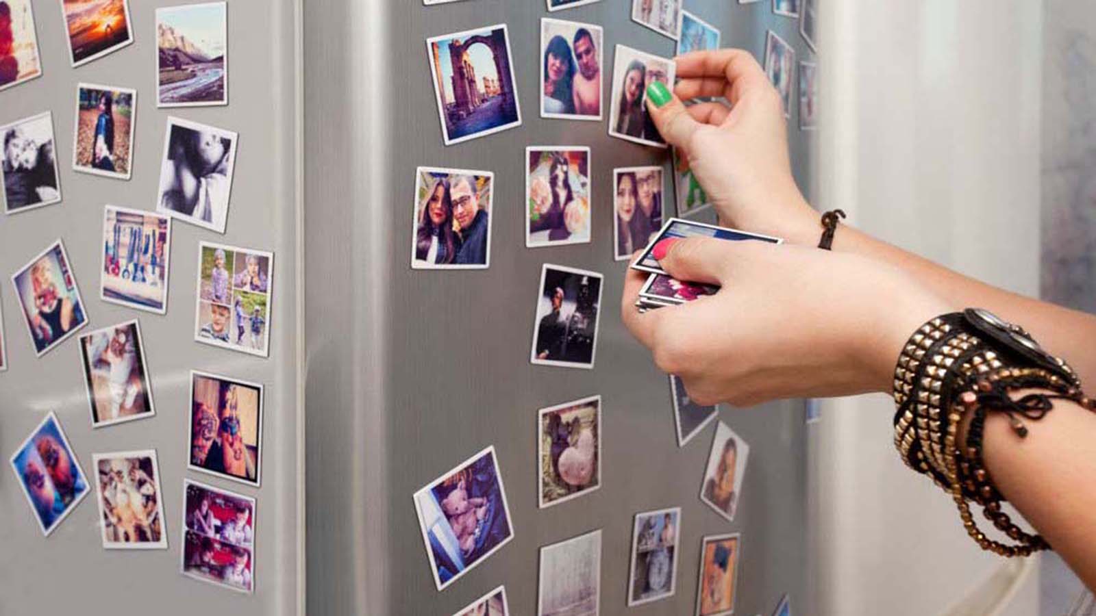 печать фото на магнит на холодильник